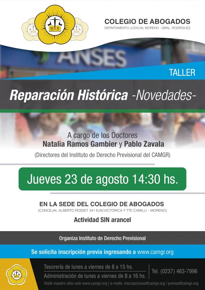 REPARACIÓN HISTÓRICA